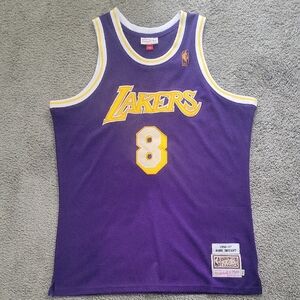 KOBE BRYANT Purple Lakers Jersey with Yellow Accents